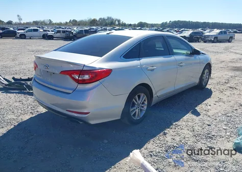 2016 Hyundai Sonata Se из США, поврежденный, VIN 5NPE24AF8GH431872